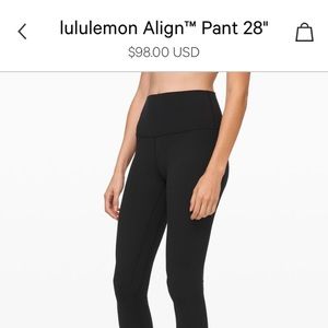 lululemon align leggings